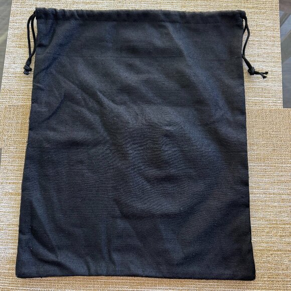 MCQ Alexander McQueen Black Graffiti Logo Dust Bag | 100% Authentic | Rare Style - Picture 4 of 4